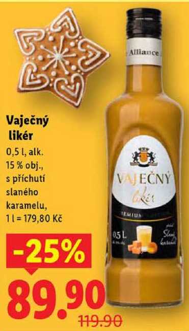 Vaječný likér, 0,5 l