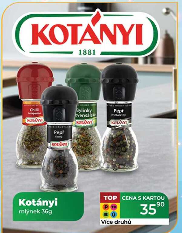 Kotányi mlýnek 36g