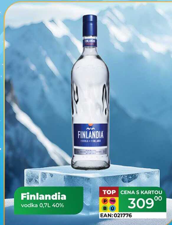 Finlandia vodka 0,7L 40%  