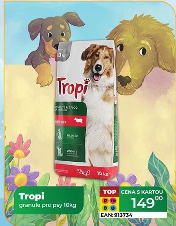 Tropi granule pro psy 10kg 