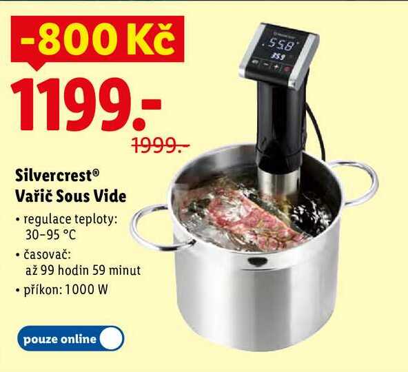 Silvercrest Vařič Sous Vide