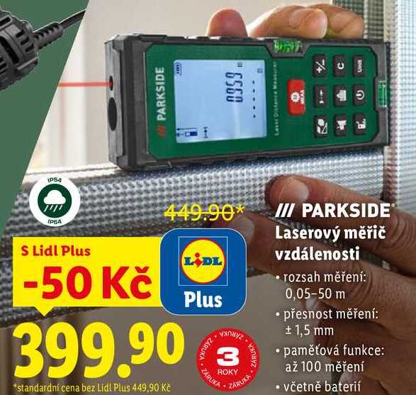 Laserový měřič vzdálenosti 