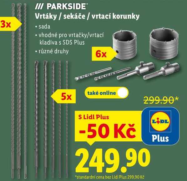 Vrtáky/sekáče/vrtací korunky