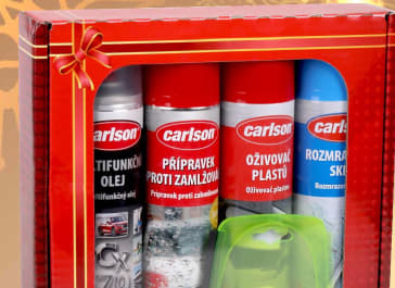 Dárková sada autokosmetiky Carlson vánoční