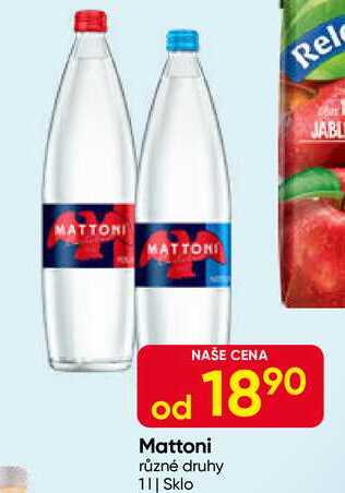 Mattoni různé druhy 1l Sklo 