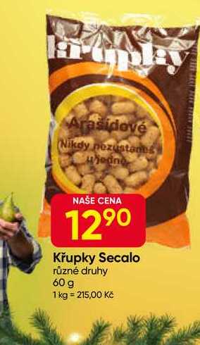 Křupky Secalo různé druhy 60 g 