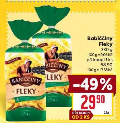 Babiččiny Fleky 330 g