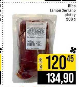 Ribo Jamón Serrano plátky 500 g
