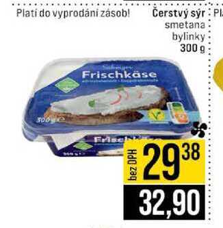 Čerstvý sýr smetana bylinky 300 g