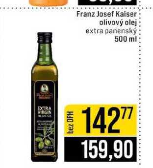 Franz Josef Kaiser olivový olej extra panenský 500 ml