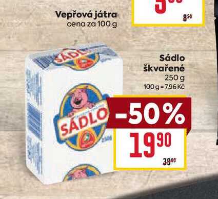 Sádlo škvařené 250 g