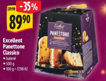 Excellent Panettone Classico, 500 g
