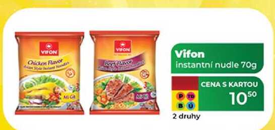 Vifon instantní nudle 70g  