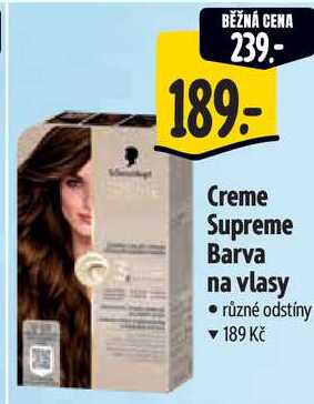 Creme Supreme Barva na vlasy