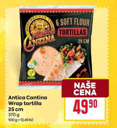 Antica Cantina Wrap tortilla 25 cm 370 g 