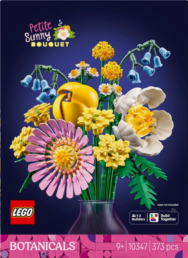 LEGO® Botanicals Drobná slunečná kytice 10347