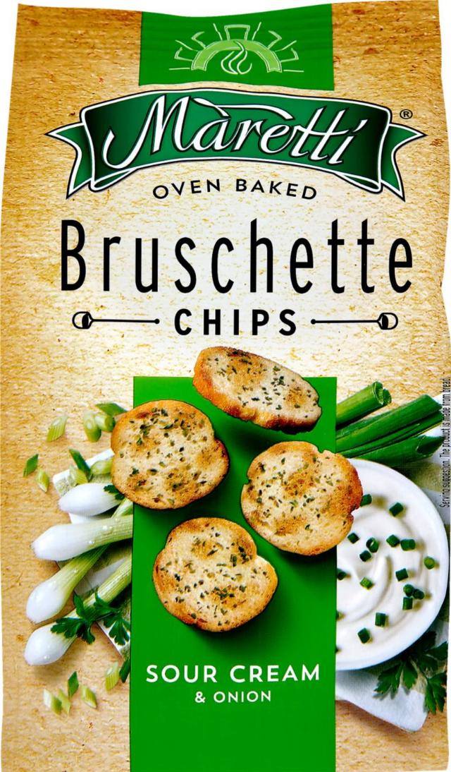 Maretti Bruschette cibule a smetana