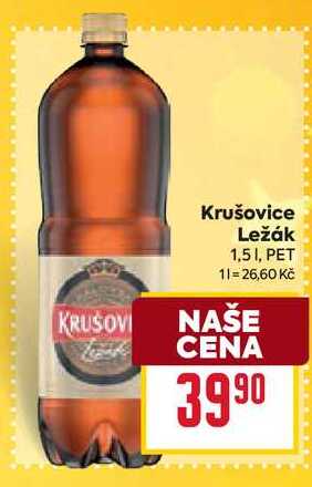 Krušovice Ležák 1,51, PET
