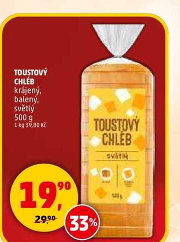 TOUSTOVÝ CHLÉB, 500 g