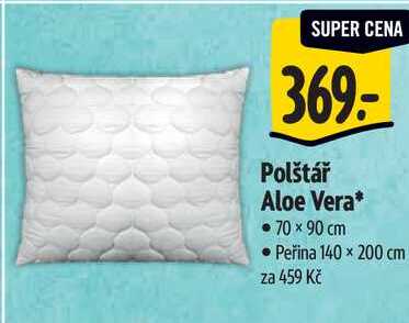 Polštář Aloe Vera* 