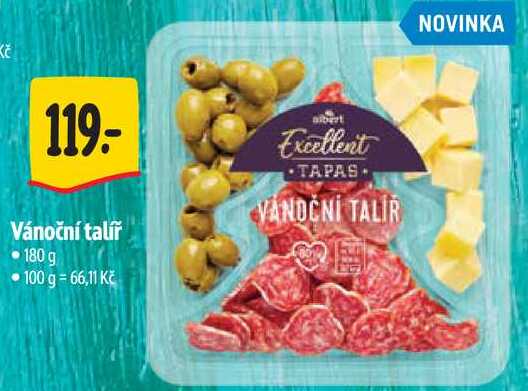 Vánoční talíř, 180 g