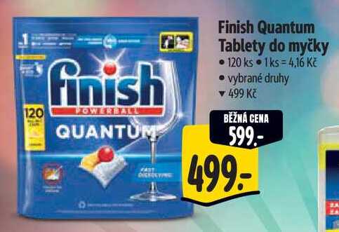 Finish Quantum Tablety do myčky, 120 ks