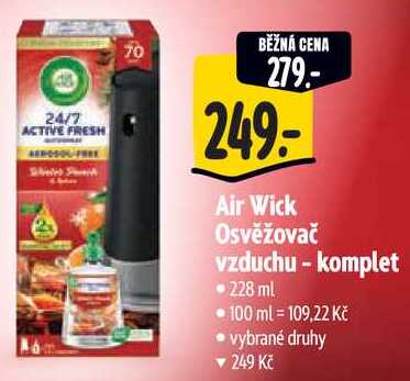 Air Wick Osvěžovač vzduchu - komplet, 228 ml