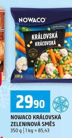NOWACO KRÁLOVSKÁ ZELENINOVÁ SMĚS 350 g