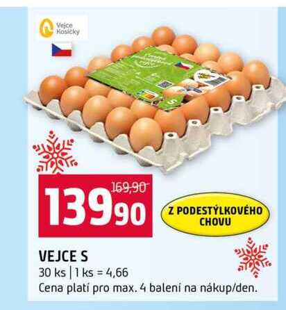 VEJCE S 30 ks