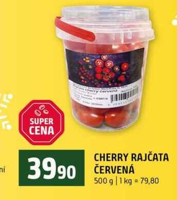 CHERRY RAJČATA ČERVENÁ 500 g