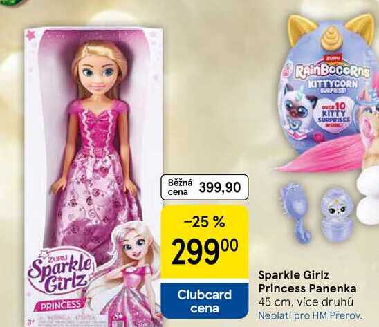 Sparkle Girlz Princess Panenka 45 cm, více druhů