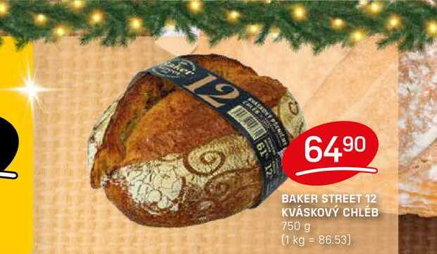 KVÁSKOVÝ CHLÉB 750 g