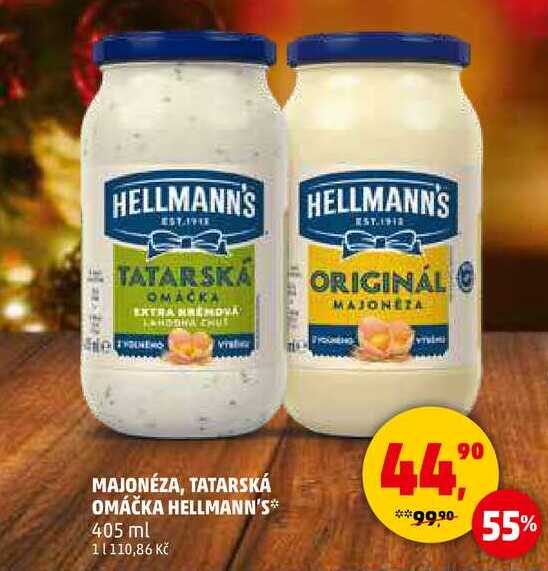 MAJONÉZA HELLMANN'S, 405 ml 