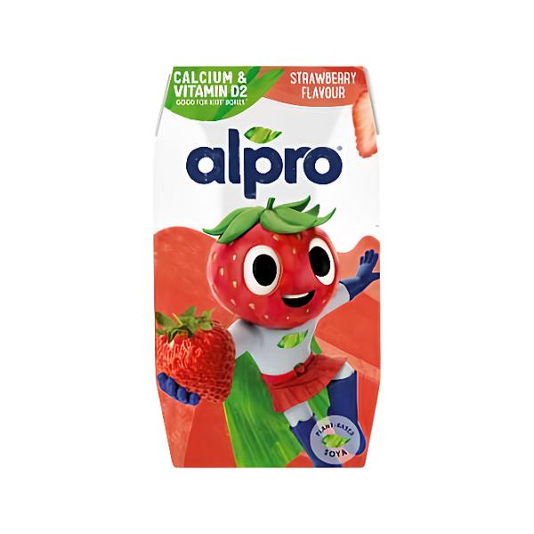 Alpro Kids sójový nápoj jahoda