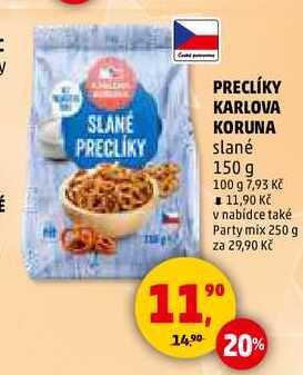 PRECLÍKY KARLOVA KORUNA, 150 g