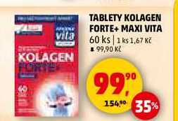 TABLETY KOLAGEN FORTE+ MAXI VITA, 60 ks