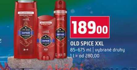 OLD SPICE XXL 85-675 ml vybrané druhy