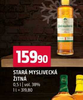 STARÁ MYSLIVECKÁ ŽITNÁ 0,5l vol. 38% 