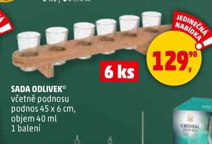 SADA ODLIVEK, 1 balení