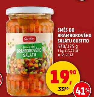 SMĚS DO BRAMBOROVÉHO SALÁTU GUSTITO, 330 g