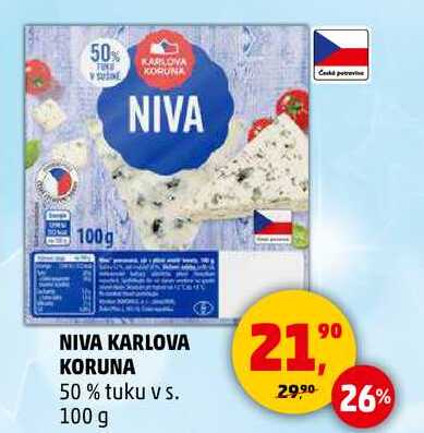 NIVA KARLOVA KORUNA, 100 g 
