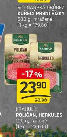 POLIČAN, HERKULES 100 g, krájené 