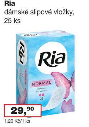 Ria dámské slipové vložky, 25 ks