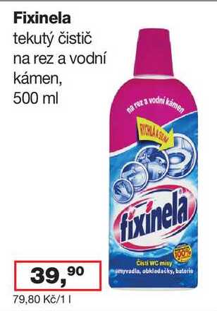 Fixinela tekutý čistič 500 ml