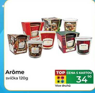 Arôme svíčka 120g  