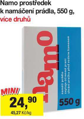 Namo prostředek k namáčení prádla 550 g