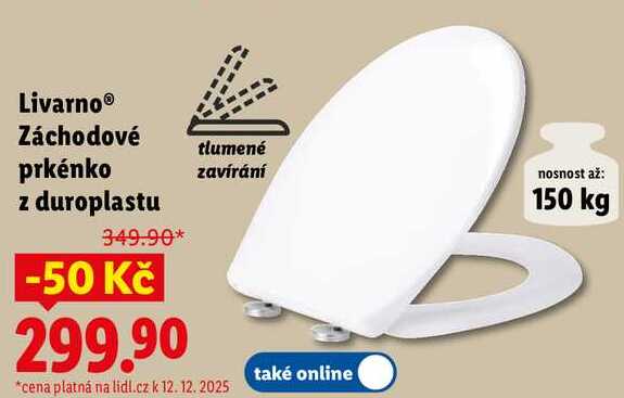 Livarno Záchodové prkénko z duroplastu 