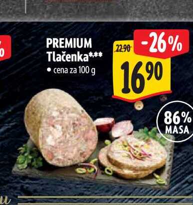 PREMIUM Tlačenka 100 g