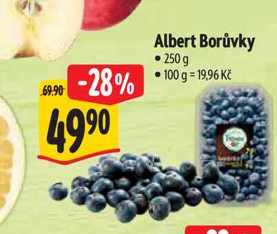  Albert Borůvky 250g 