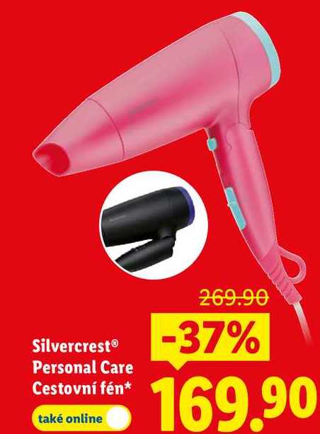 Silvercrest Personal Care Cestovní fén